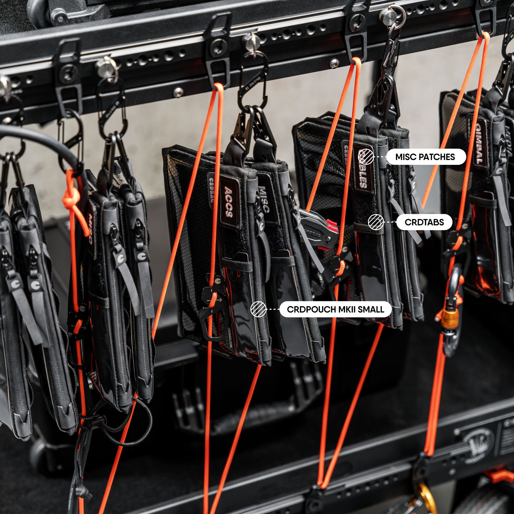 CRDPOUCH 4 Storlekar Organiseringsset