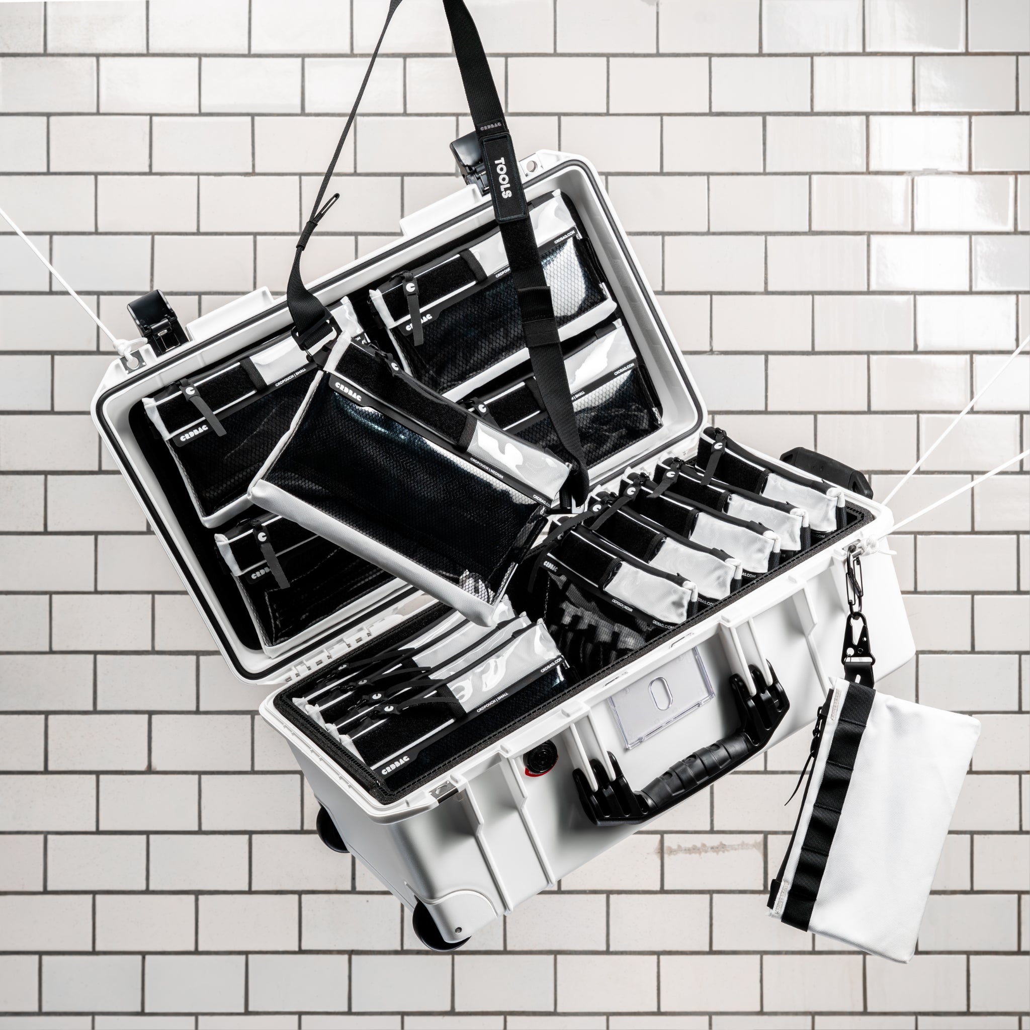 CRDPOUCH Organiseringsväska Liten - Arctic White