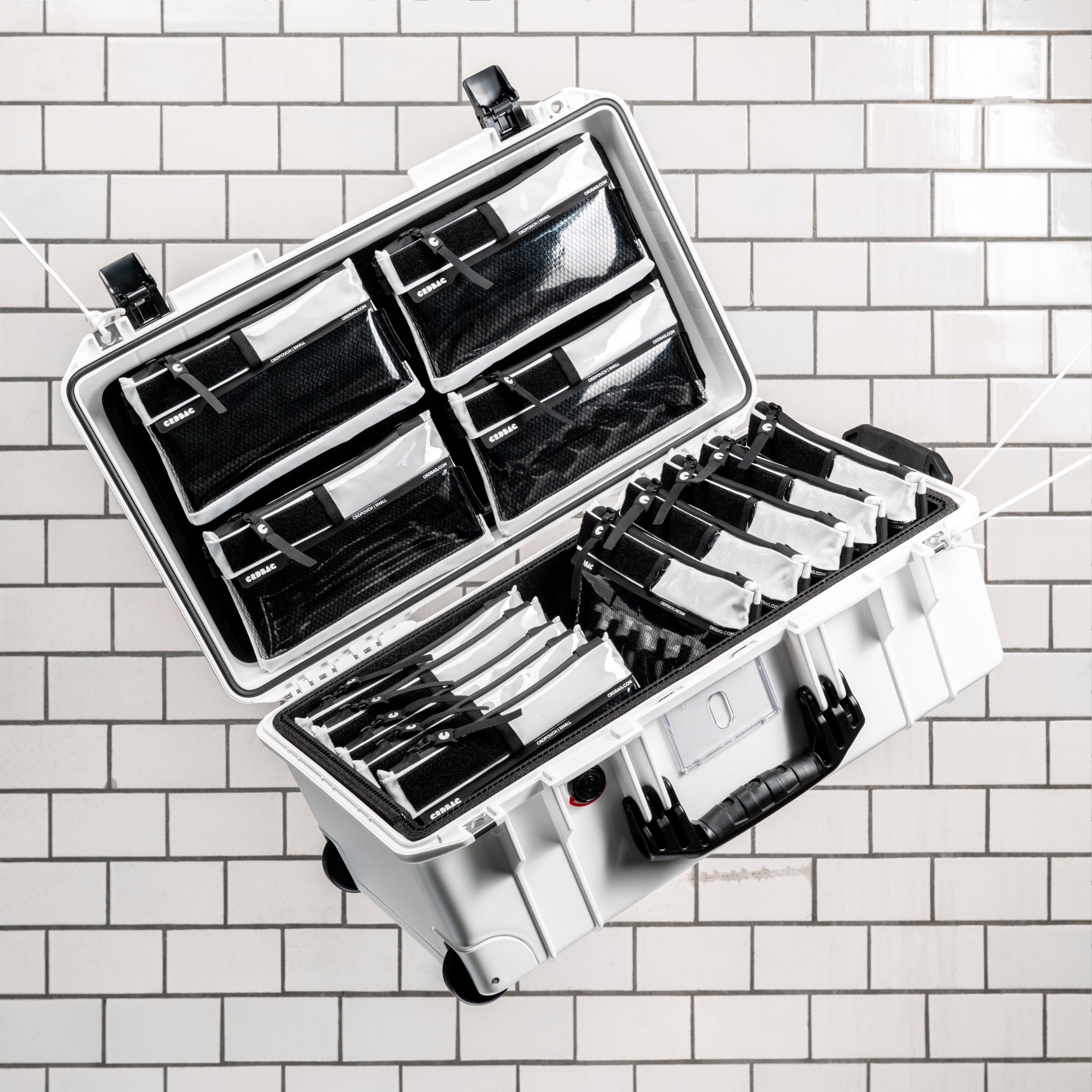 CRDPOUCH Organiseringsväska Medium - Arctic White