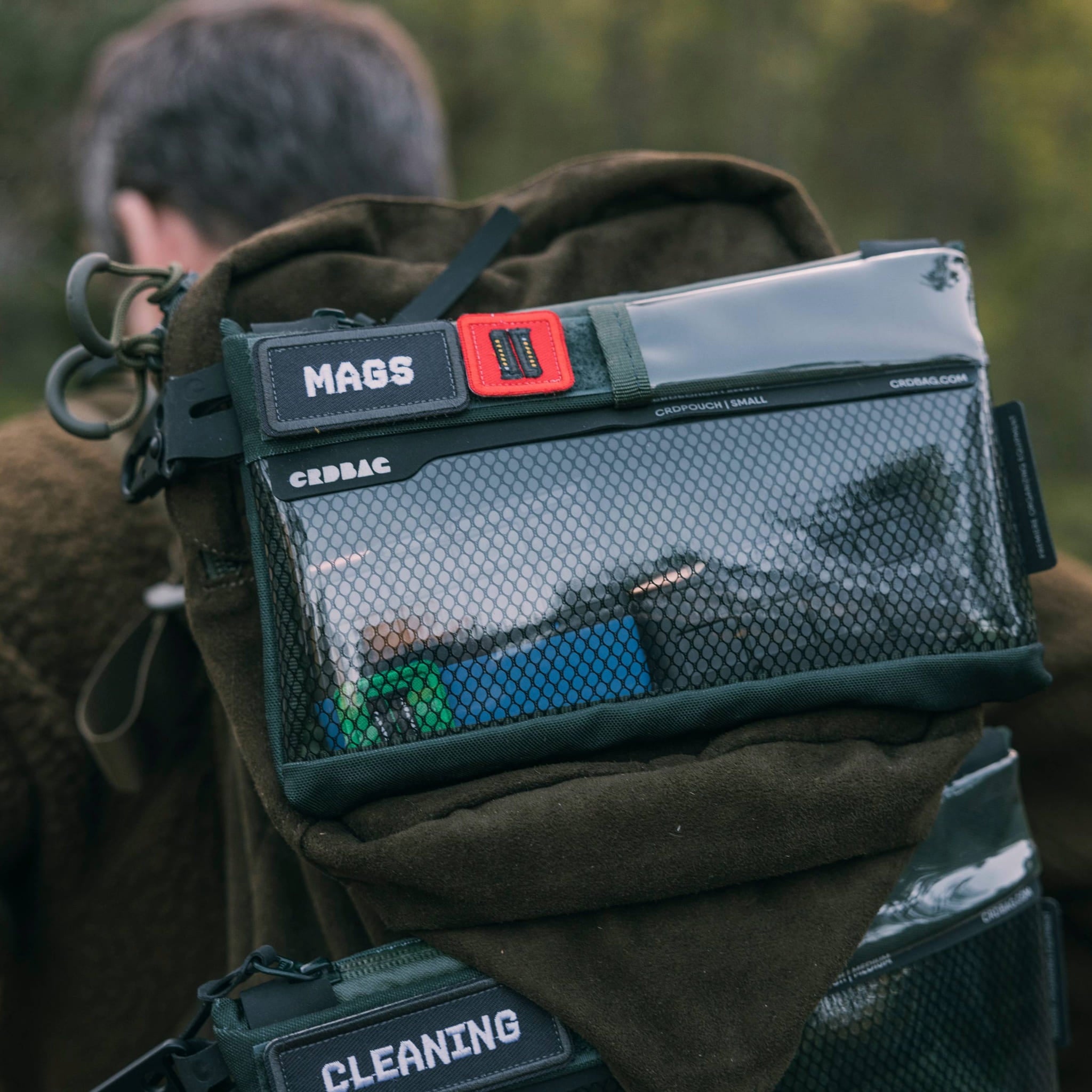 CRDPOUCH 4 Storlekar Tactical MOLLE Organiseringsset
