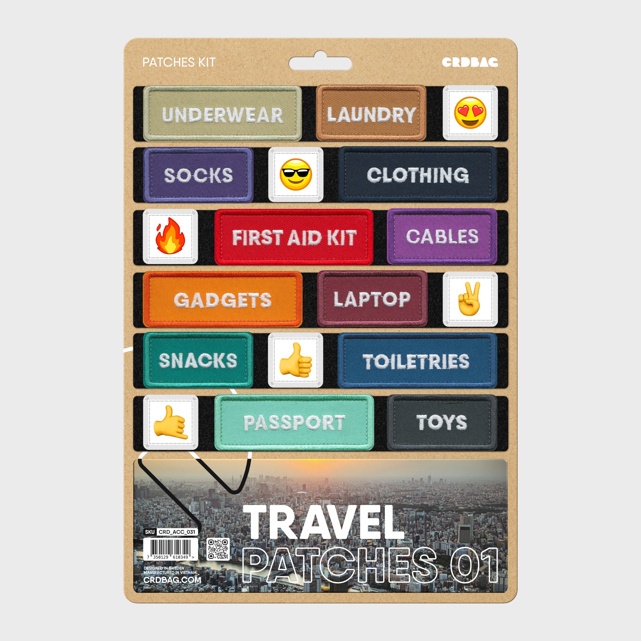 Travel Patches 01